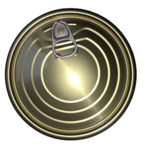 #401 Rust Resistance TFS Material 99mm Diameter Golden Easy Open EOE For Food Cans
