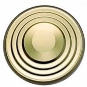 Food Packaging Tinplate Lid 603 For Dia 153mm Round Bottle End