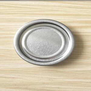 Dia 153mm Food Packaging Tinplate Bottom Lids Normal Tinned Round Bottle End