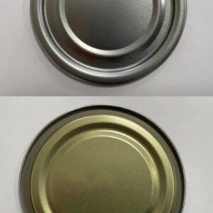 50mm Beverage Can Tinplate Lid Bottom 0.18mm Rust Resistance Tin Cover