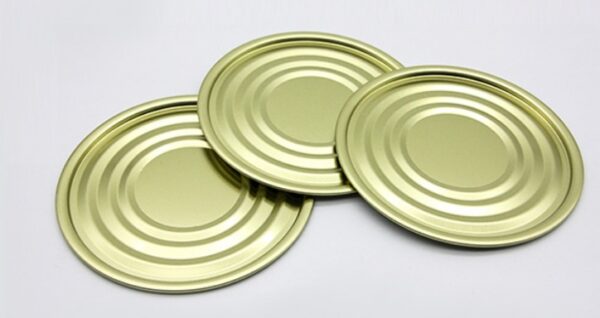 Rust Resistance Round Tinplate Lid 83mm Storage Food Tin Lids