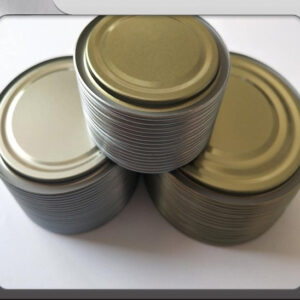 Tinplate Normal End Lid Bottom 209# 0.2mm rust resistance acid resistance alkali resistance tinplate lid cover bottom