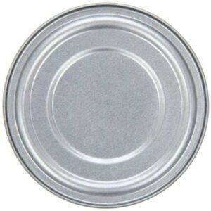 603# Food Packaging Dia 153mm Tinplate Bottom Lids Normal Tinned Round Bottle End