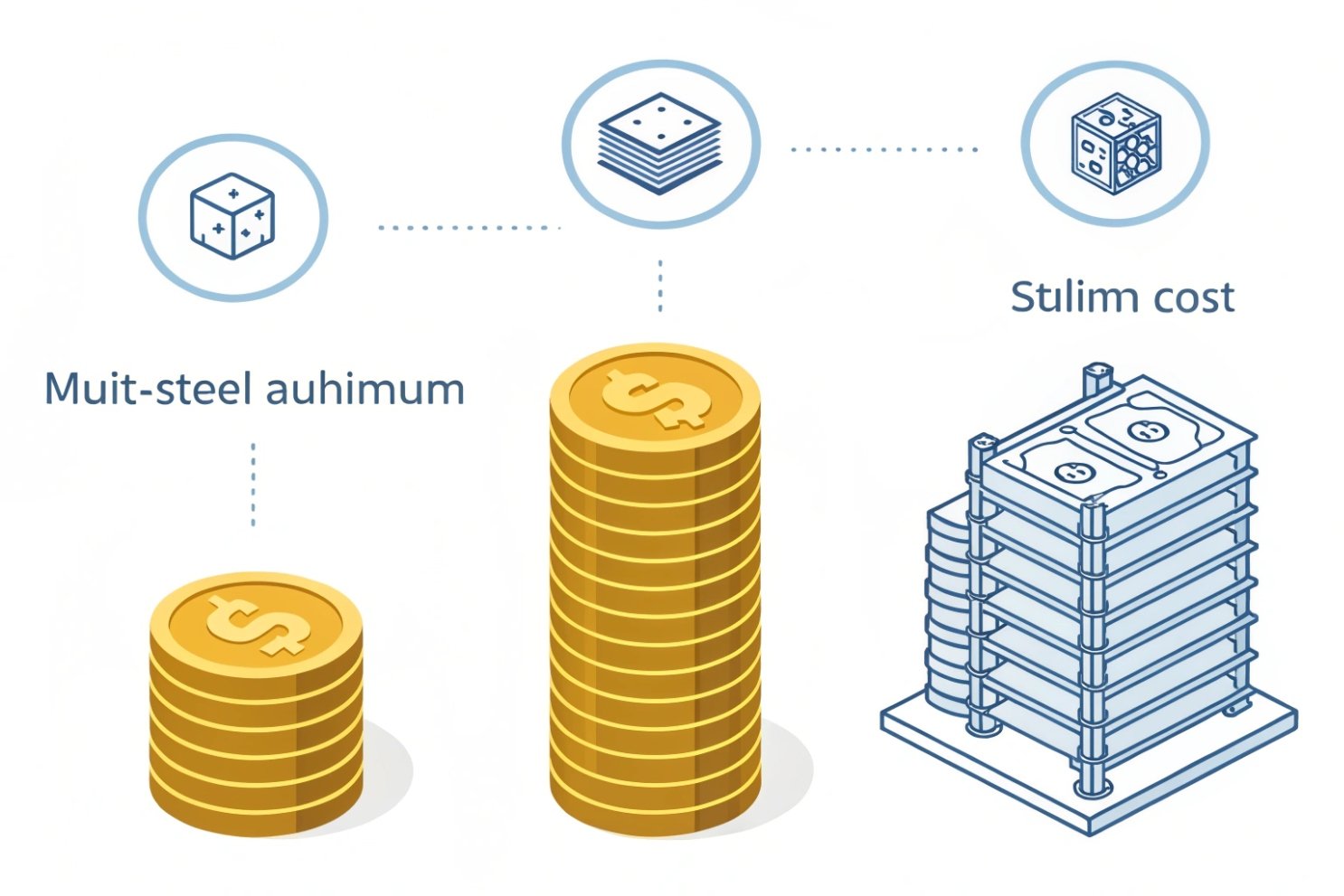 Cost analysis Diagram illustrating cost factors in manufacturing.