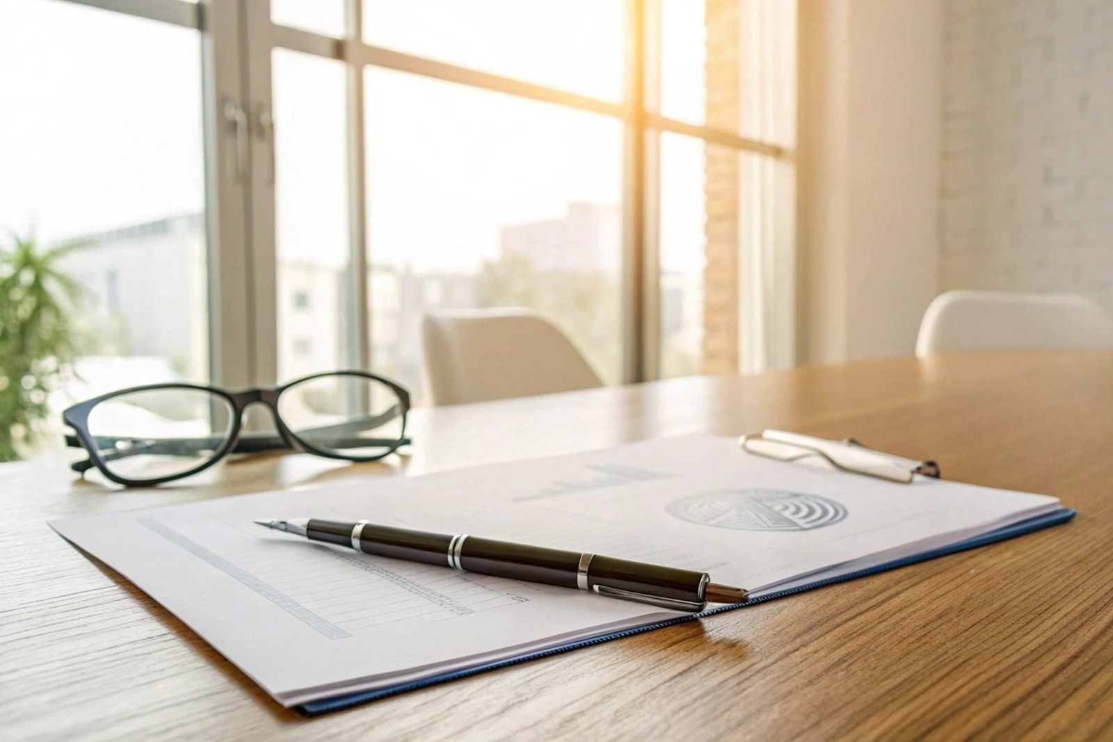 Automated Component Production Line Automated industrial conveyor system processing rows of circular metal components in a clean factory.