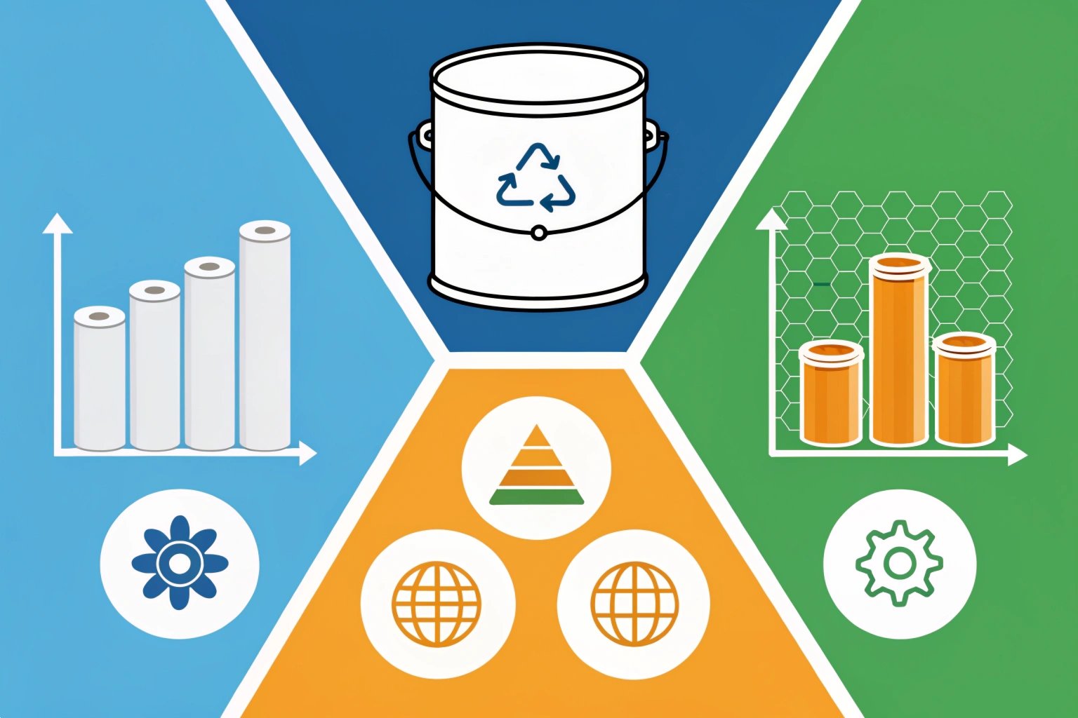 Cost & System Selection - Infographic comparison of epoxy/acrylic/organosol coating systems for procurement decisions